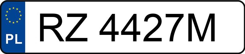 Numer rejestracyjny RZ 4427M posiada SEAT Leon 1.6 MR`99 E3 1M Stella - RZ4427M Numer rejestracyjny RZ 4427M posiada SEAT Leon 1.6 MR`99 E3 1M Stella - RZ4427M