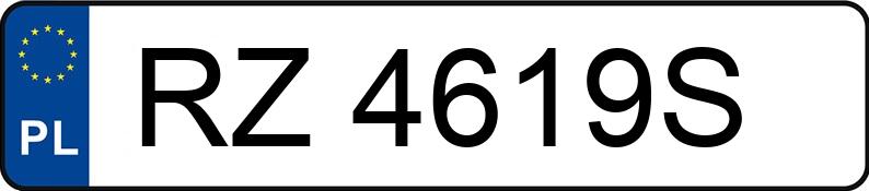 Numer rejestracyjny RZ 4619S posiada CHEVROLET AVEO - RZ4619S Numer rejestracyjny RZ 4619S posiada CHEVROLET AVEO - RZ4619S