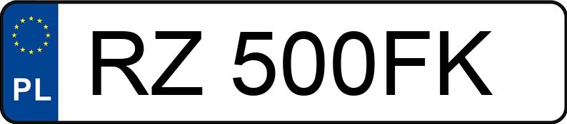Numer rejestracyjny RZ 500FK posiada MITSUBISHI LANCER - RZ500FK Numer rejestracyjny RZ 500FK posiada MITSUBISHI LANCER - RZ500FK