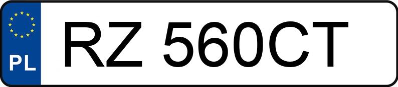 Numer rejestracyjny RZ 560CT posiada PORSCHE MACAN - RZ560CT Numer rejestracyjny RZ 560CT posiada PORSCHE MACAN - RZ560CT