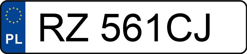 Numer rejestracyjny RZ 561CJ posiada KIA Cee d 1.4 CRDi MR`16 E6 S - RZ561CJ