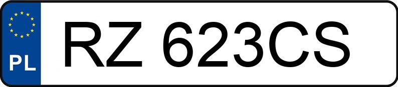 Numer rejestracyjny RZ 623CS posiada MERCEDES-AMG AMG GT 43 4MATIC+ - RZ623CS