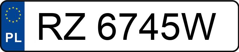 Numer rejestracyjny RZ 6745W posiada SUZUKI Swift 1.0 MR`95 E1 GLX - RZ6745W