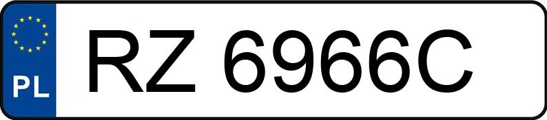 Numer rejestracyjny RZ 6966C posiada SEAT LEON 1.9 TDI - RZ6966C Numer rejestracyjny RZ 6966C posiada SEAT LEON 1.9 TDI - RZ6966C