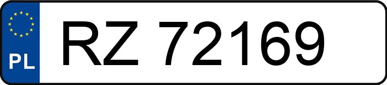 Numer rejestracyjny RZ 72169 posiada SKODA Fabia 1.9 SDI MR`99 Comfort - RZ72169