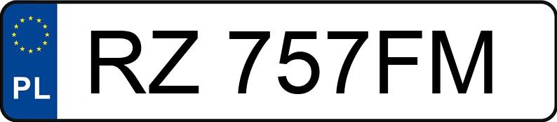Numer rejestracyjny RZ 757FM posiada JEEP Compass 1.5 mHEV MR`21 E6d-F Night Eagle DCT - RZ757FM