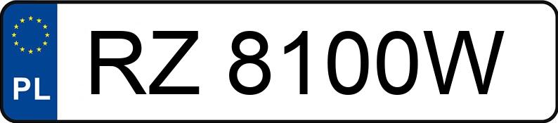 Numer rejestracyjny RZ 8100W posiada CITROEN C3 - RZ8100W Numer rejestracyjny RZ 8100W posiada CITROEN C3 - RZ8100W