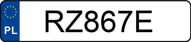 Numer rejestracyjny RZ 867E posiada JUNAK Motorowery RAW 50 EU5 - RZ867E