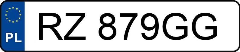 Numer rejestracyjny RZ 879GG posiada AUDI Q5 - RZ879GG Numer rejestracyjny RZ 879GG posiada AUDI Q5 - RZ879GG