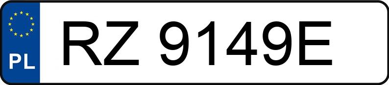 Numer rejestracyjny RZ 9149E posiada PEUGEOT 206 SW MISTRAL - RZ9149E Numer rejestracyjny RZ 9149E posiada PEUGEOT 206 SW MISTRAL - RZ9149E