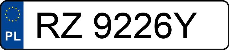 Numer rejestracyjny RZ 9226Y posiada OPEL Astra IV Sports Tourer 1.4 MR`11 E5 Sport Aut. - RZ9226Y