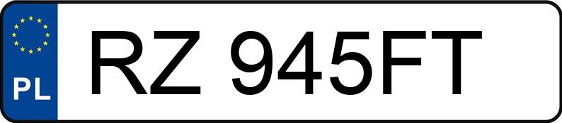 Numer rejestracyjny RZ 945FT posiada AUDI A3 1.6 TDI - RZ945FT Numer rejestracyjny RZ 945FT posiada AUDI A3 1.6 TDI - RZ945FT