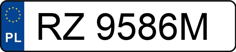 Numer rejestracyjny RZ 9586M posiada OPEL Mokka 1.6 MR`13 E5 Enjoy S&S - RZ9586M Numer rejestracyjny RZ 9586M posiada OPEL Mokka 1.6 MR`13 E5 Enjoy S&S - RZ9586M