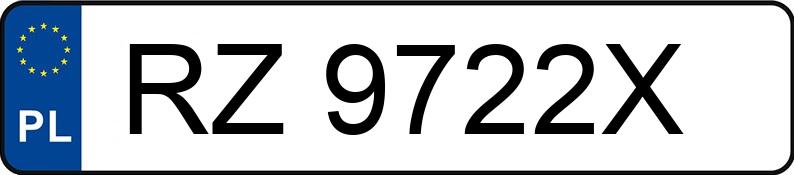 Numer rejestracyjny RZ 9722X posiada MAZDA 3 - 2.0 MR`14 E5 SkyEnergy - RZ9722X Numer rejestracyjny RZ 9722X posiada MAZDA 3 - 2.0 MR`14 E5 SkyEnergy - RZ9722X