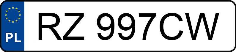 Numer rejestracyjny RZ 997CW posiada CITROEN C5 1.6 HDI MR`05 E4 X - RZ997CW Numer rejestracyjny RZ 997CW posiada CITROEN C5 1.6 HDI MR`05 E4 X - RZ997CW