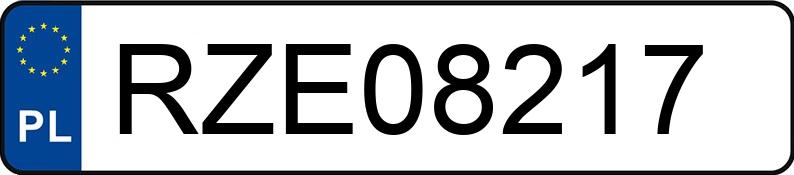 Numer rejestracyjny RZE 08217 posiada AUDI A4 AVANT - RZE08217 Numer rejestracyjny RZE 08217 posiada AUDI A4 AVANT - RZE08217