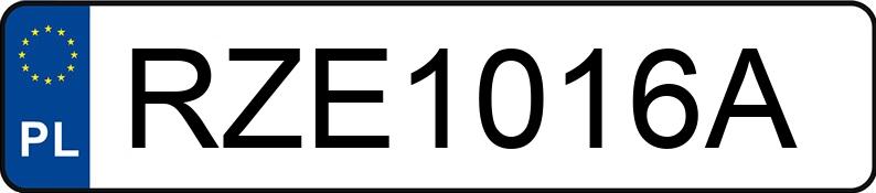 Numer rejestracyjny RZE 1016A posiada BMW 316I - RZE1016A Numer rejestracyjny RZE 1016A posiada BMW 316I - RZE1016A