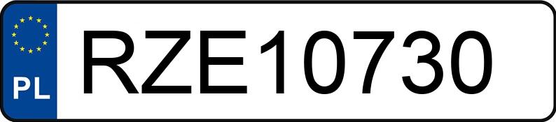 Numer rejestracyjny RZE 10730 posiada PEUGEOT Boxer - RZE10730 Numer rejestracyjny RZE 10730 posiada PEUGEOT Boxer - RZE10730
