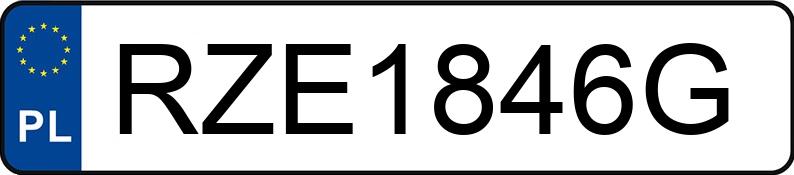 Numer rejestracyjny RZE 1846G posiada MITSUBISHI ASX - RZE1846G