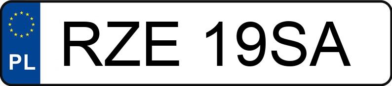 Numer rejestracyjny RZE 19SA posiada HONDA CIVIC - RZE19SA Numer rejestracyjny RZE 19SA posiada HONDA CIVIC - RZE19SA