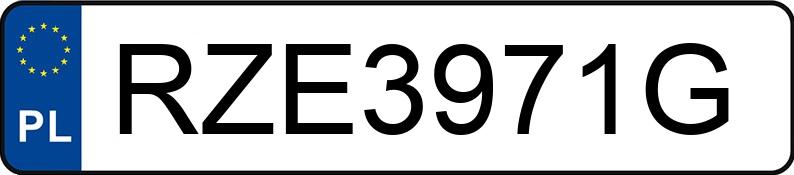 Numer rejestracyjny RZE 3971G posiada FORD S-Max 2.0 TDCi MR`06 E4 Silver X - RZE3971G