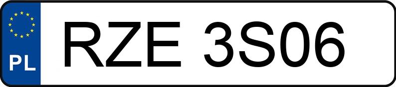 Numer rejestracyjny RZE 3S06 posiada HONDA CR-V - RZE3S06 Numer rejestracyjny RZE 3S06 posiada HONDA CR-V - RZE3S06