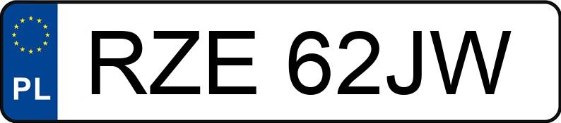 Numer rejestracyjny RZE 62JW posiada SKODA FABIA COMBI 1.9 SDI - RZE62JW Numer rejestracyjny RZE 62JW posiada SKODA FABIA COMBI 1.9 SDI - RZE62JW