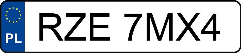 Numer rejestracyjny RZE 7MX4 posiada SEAT Leon 1.9 TDI MR`99 E3 1M Spirit Cool - RZE7MX4