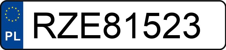 Numer rejestracyjny RZE 81523 posiada BMW 316i Kat. MR`98 E46 316i Kat. MR`98 E46 - RZE81523
