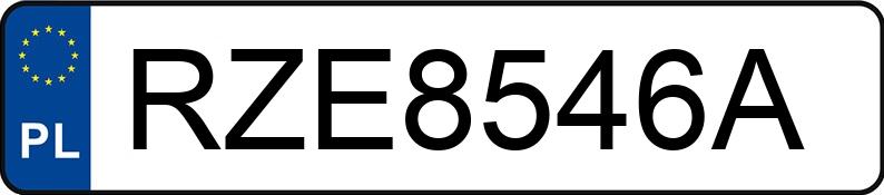 Numer rejestracyjny RZE 8546A posiada AUDI A4 2.0 TDi Kat. MR`05 E4 8E A4 2.0 TDi Kat. MR`05 E4 8E - RZE8546A