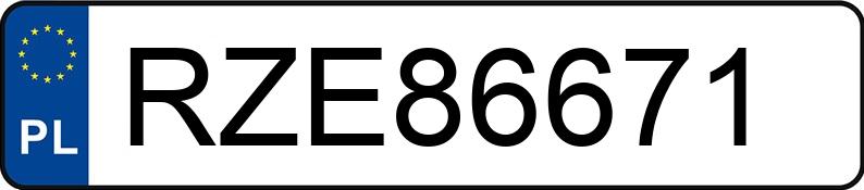 Numer rejestracyjny RZE 86671 posiada LEXUS UX250H - RZE86671 Numer rejestracyjny RZE 86671 posiada LEXUS UX250H - RZE86671