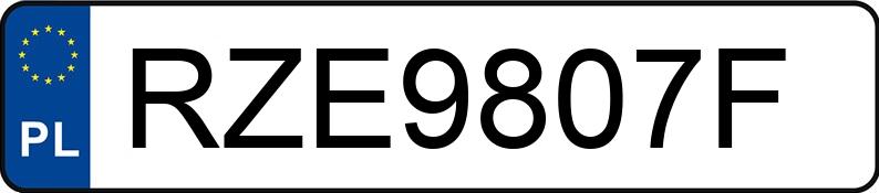 Numer rejestracyjny RZE 9807F posiada TOYOTA Corolla 1.5 MR`23 E6d Comfort+Tech - RZE9807F Numer rejestracyjny RZE 9807F posiada TOYOTA Corolla 1.5 MR`23 E6d Comfort+Tech - RZE9807F
