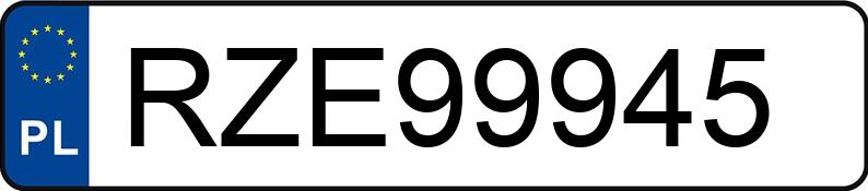 Numer rejestracyjny RZE 99945 posiada BMW 325 XI - RZE99945 Numer rejestracyjny RZE 99945 posiada BMW 325 XI - RZE99945
