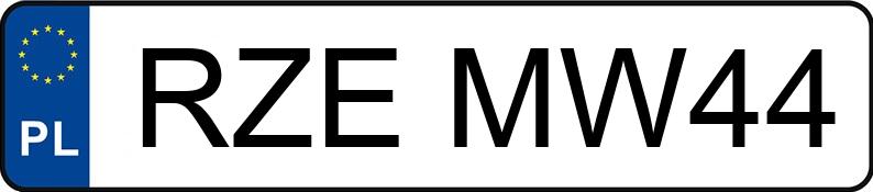 Numer rejestracyjny RZE MW44 posiada SKODA SUPERB 1.9 TDI - RZEMW44 Numer rejestracyjny RZE MW44 posiada SKODA SUPERB 1.9 TDI - RZEMW44