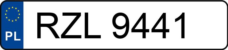 Numer rejestracyjny RZL 9441 posiada FSM FIAT 126P FL - RZL9441