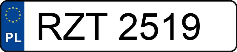 Numer rejestracyjny RZT 2519 posiada ZETOR SKŁADAK - RZT2519 Numer rejestracyjny RZT 2519 posiada ZETOR SKŁADAK - RZT2519