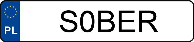 Numer rejestracyjny S0BER posiada MERCEDES-BENZ CL 55 AMG Kat. MR`02 E3 215 CL 55 AMG Kat. MR`02 E3 215