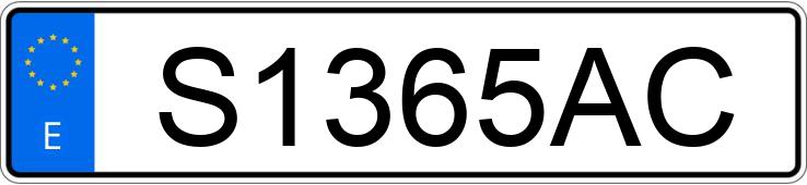 Numer rejestracyjny S1365AC posiada FORD FIESTA