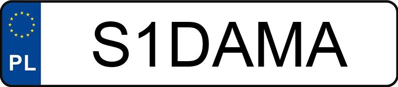 Numer rejestracyjny S1DAMA posiada ALFA ROMEO ALFA GIULIETTA