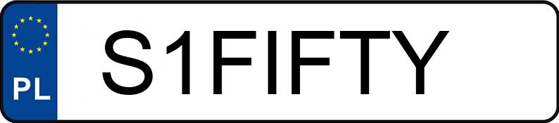 Numer rejestracyjny S1FIFTY posiada CHEVROLET CAMARO