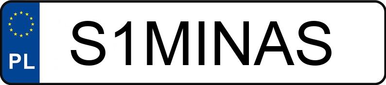 Numer rejestracyjny S1MINAS posiada AUDI A4