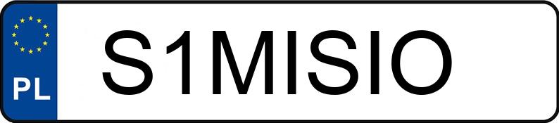 Numer rejestracyjny S1MISIO posiada MITSUBISHI Lancer 1.8 MR`08 E4 Invite