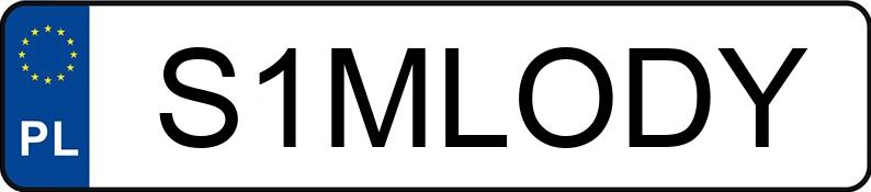 Numer rejestracyjny S1MLODY posiada OPEL VECTRA