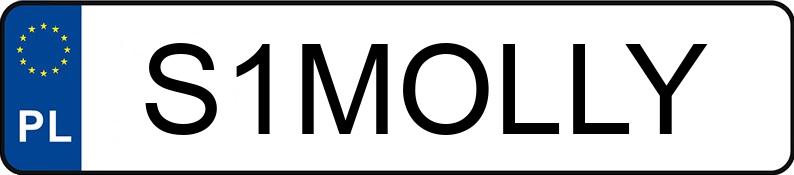 Numer rejestracyjny S1MOLLY posiada MAZDA CX-5 Numer rejestracyjny S1MOLLY posiada MAZDA CX-5