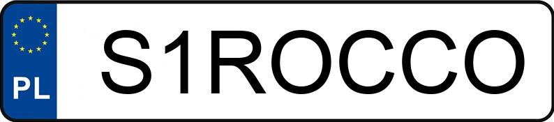 Numer rejestracyjny S1ROCCO posiada VOLKSWAGEN SCIROCCO Numer rejestracyjny S1ROCCO posiada VOLKSWAGEN SCIROCCO