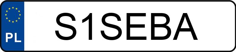 Numer rejestracyjny S1SEBA posiada OPEL CALIBRA 2.0 KAT Numer rejestracyjny S1SEBA posiada OPEL CALIBRA 2.0 KAT