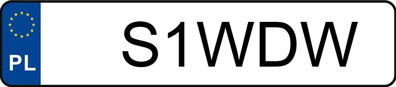Numer rejestracyjny S1WDW posiada DODGE CHARGER Numer rejestracyjny S1WDW posiada DODGE CHARGER