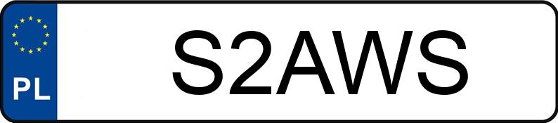 Numer rejestracyjny S2AWS posiada MERCEDES-BENZ C 63 AMG MR`18 E6 205 C 63 AMG MR`18 E6 205