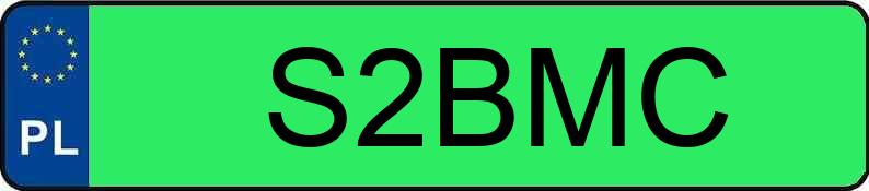 Numer rejestracyjny S2BMC posiada AUDI E-TRON GT