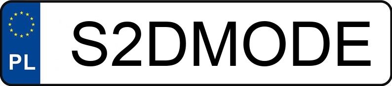 Numer rejestracyjny S2DMODE posiada VOLVO V60 2.0 T4 MR`19 E6d Inscription Getr